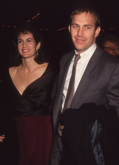 Cindy Silvache e Kevin Costner