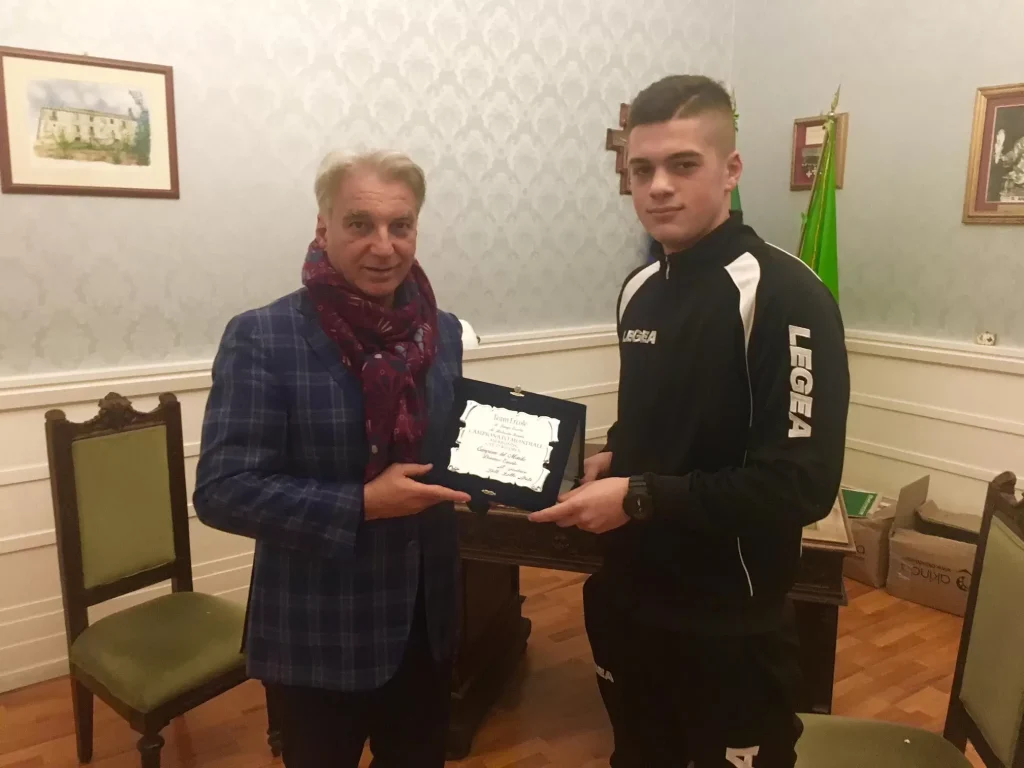 Sindaco & campione del mondo Esposito