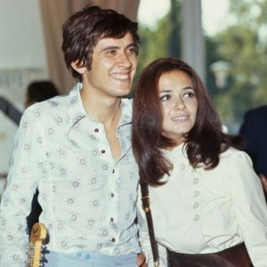 Gianni Morandi e Laura Efrikian
