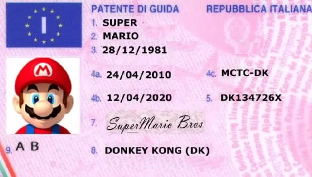 Guida senza patente