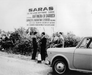 La raffineria Sarach di Sarroch. Imagoeconomica
