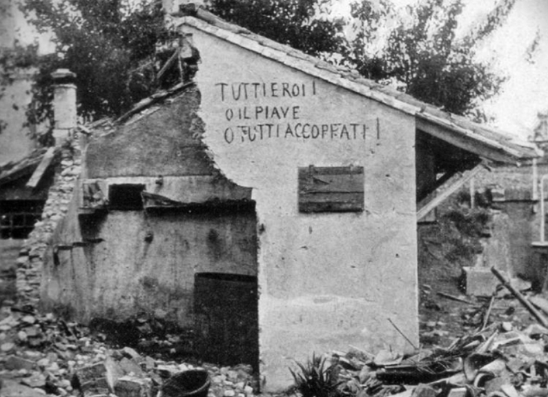 Piave (incitazione patriottica) - Prima Guerra Mondiale