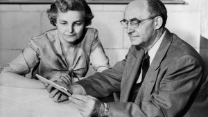 Enrico Fermi e la moglie Laura