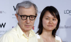 Woody Allen e la sua figlia adottiva Soon Yi