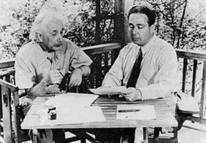 Enrico Fermi e Albert Einstein