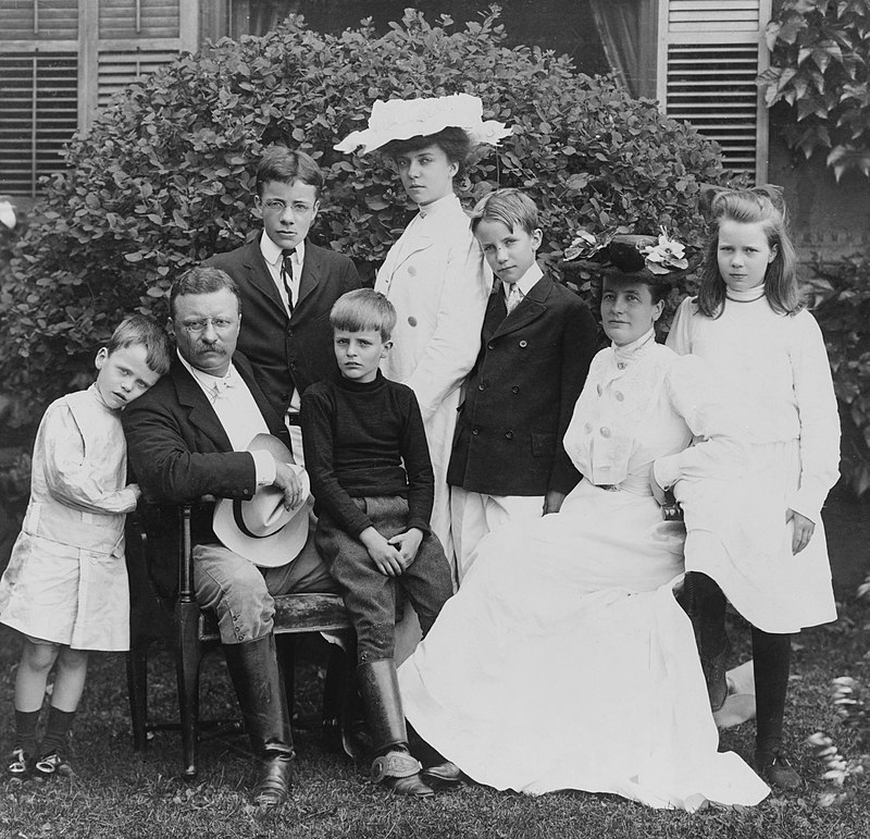 Theodore-Roosevelt-e-famiglia