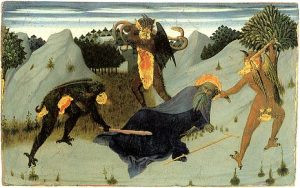 Saint-antony-beaten-by-the-devils--_Sassetta--Siena_Pinacoteca