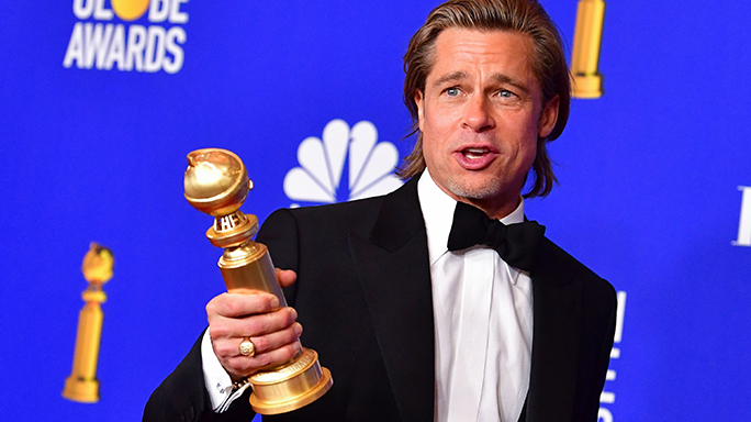 Brad Pitt dedica ai Golden Globes 2020