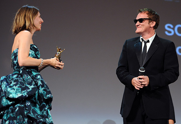 Sofia Coppola e Quentin Tarantino