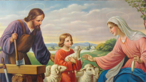 san giuseppe e maria con gesù