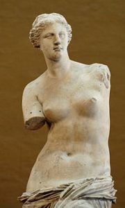 Venere Milo scoperta descrizione Museo Louvre