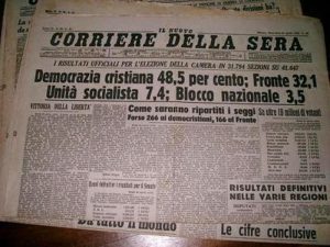 18 aprile 1948: le prime elezioni in Italia