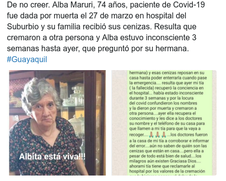 coronavirus-ecuador-donna-morta-ospedale-ceneri-parenti