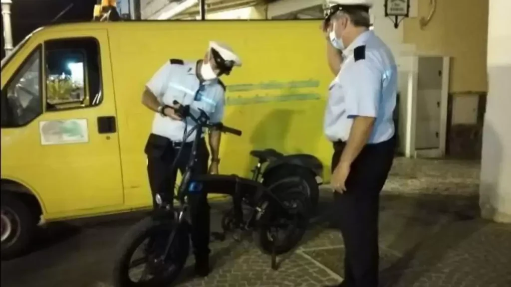 Ischia-controlli-bici-elettriche-modificate