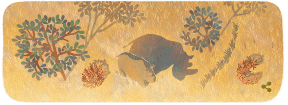 google-doodle-oggi-20-dicembre-rinoceronte-bianco