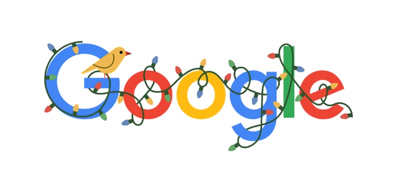 December global holidays Google doodle festività mondo