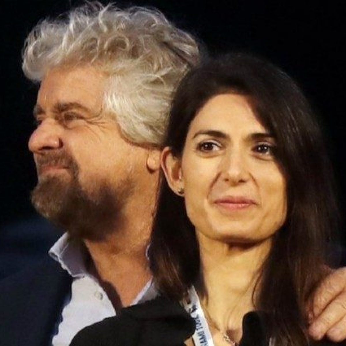 Beppe Grillo e virginia raggi