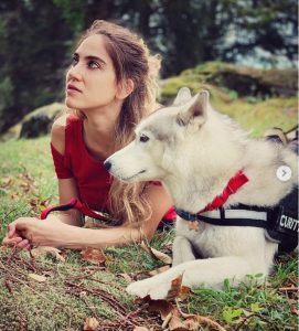 miriam e cane