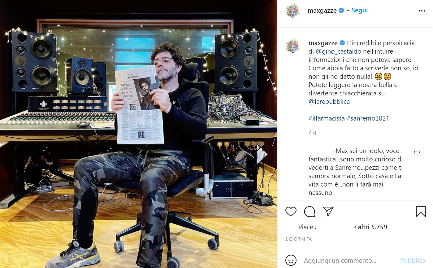 max gazzè ig