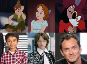 cast Peter Pan wendy