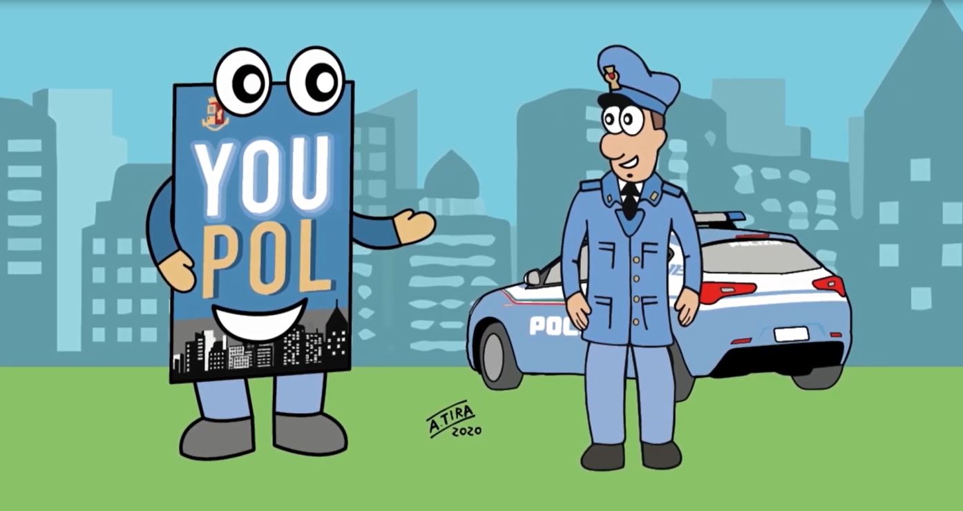 Youpol app polizia spaccio bullismo violenza