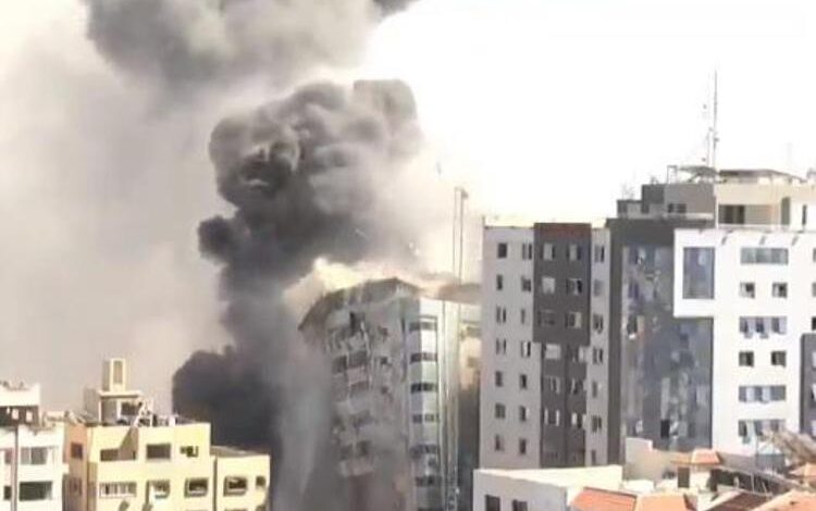 gaza-israele-colpito-grattacielo-al-jazeera