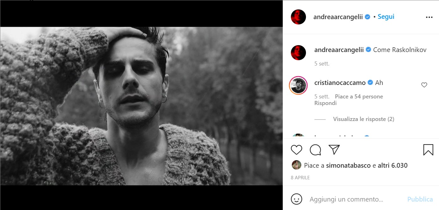 andrea arcangeli instagram