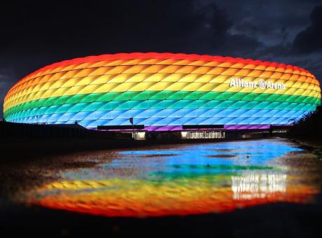 euro 2020 stadio arcobaleno germania ungheria