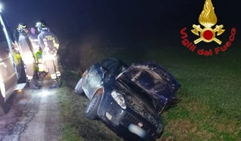 incidente stradale Ossago Lodigiano morto 12 novembre