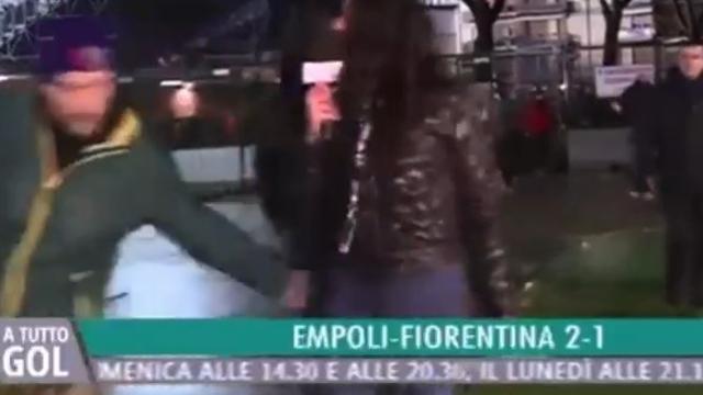 inviata Empoli Fiorentina molestata diretta 27 novembre