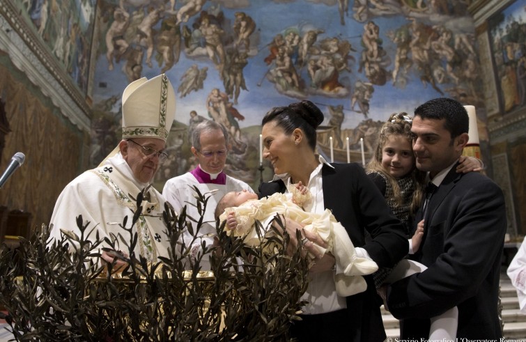 Le migliori frasi, citazioni e aforismi sul battesimo di Papa Francesco