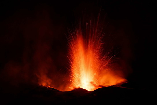 eruzione Etna 21 febbraio