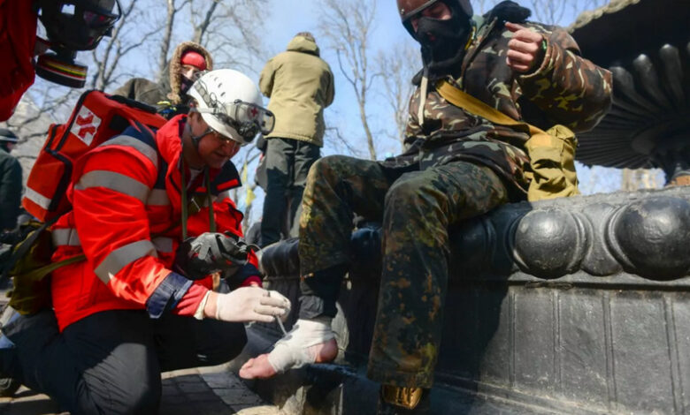 allarme forniture mediche ucraina 8 marzo