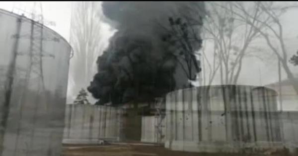 guerra ucraina russia bombardato deposito petrolio 3 marzo
