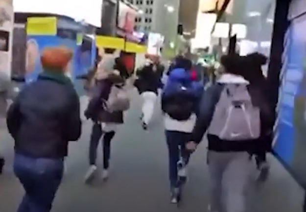 esploso tombino Times Square