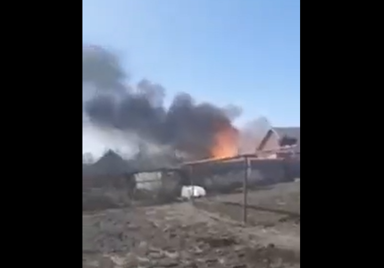 guerra bombardata regione Bryansk