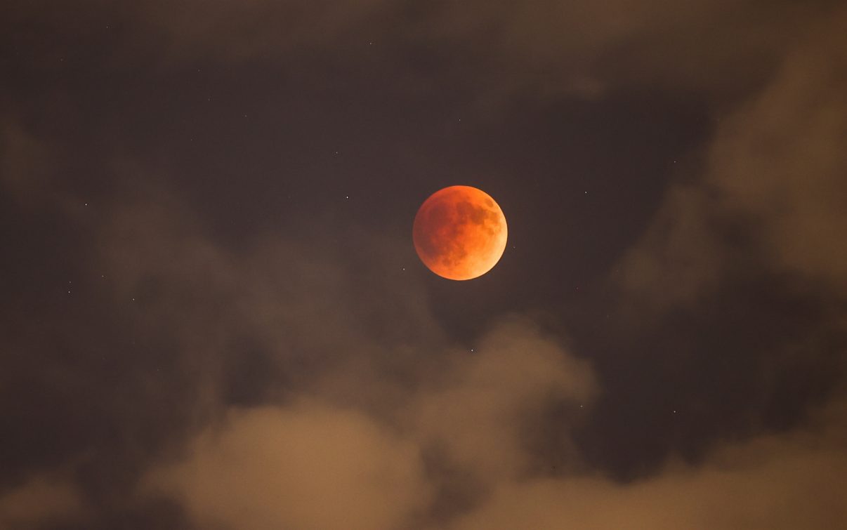 eclissi lunare foto più belle