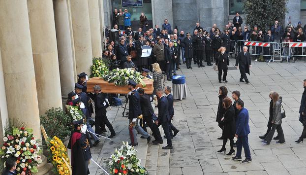 funerali Roberto Maroni