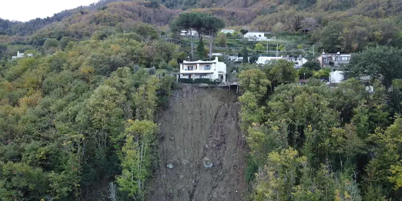 ischia zone rischio frana