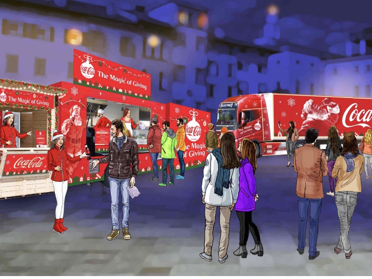 coca-cola-christmas-village-2022-campania-napoli