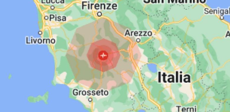 terremoto siena oggi 8 febbraio