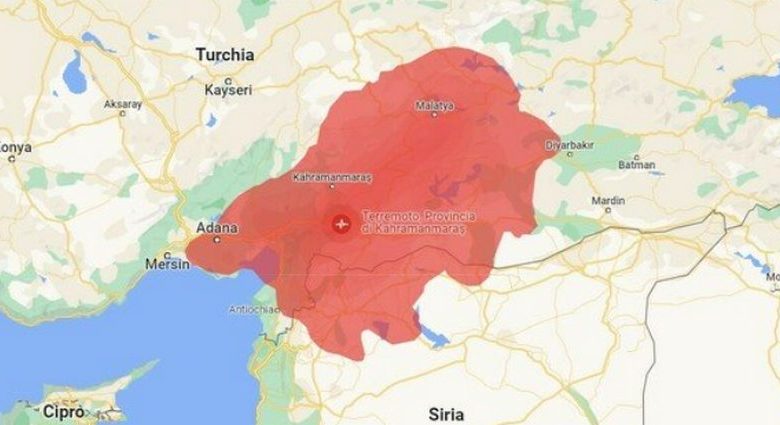 turchia terremoto oggi 20 febbraio