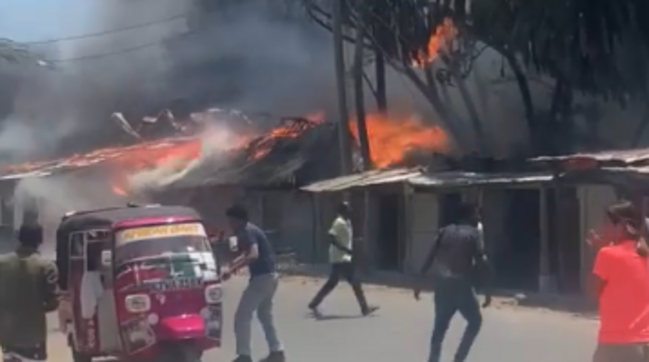 Kenya incendiato resort italiano