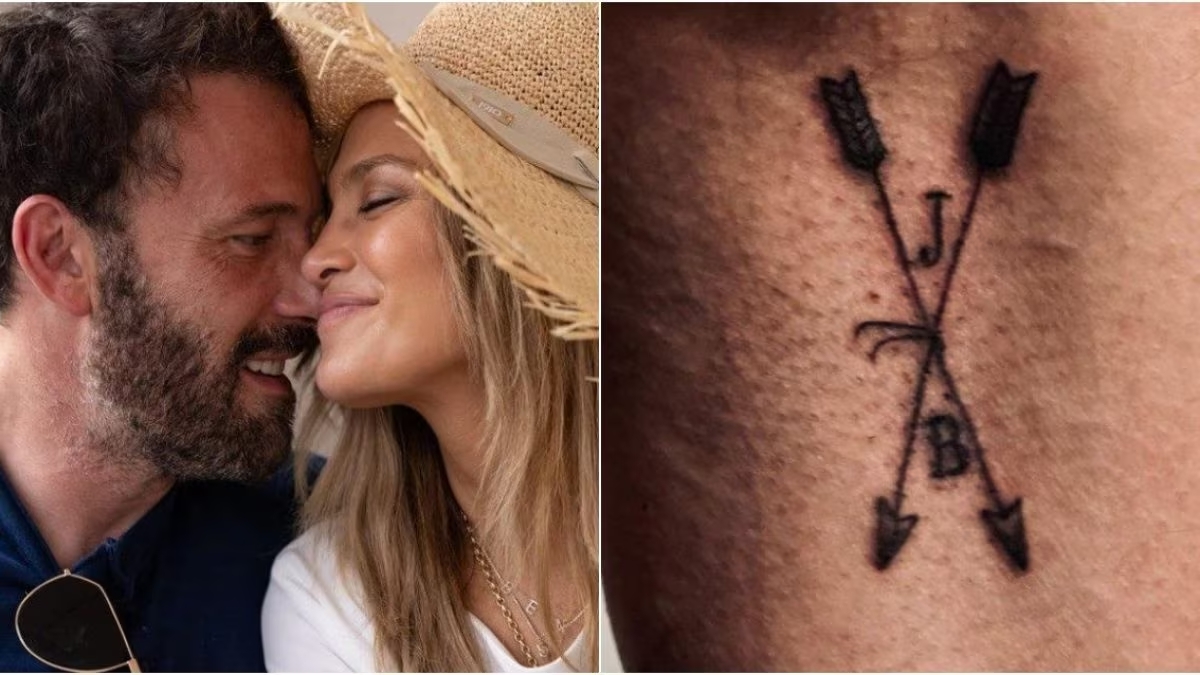 Ben Affleck Jennifer Lopez tatuaggio