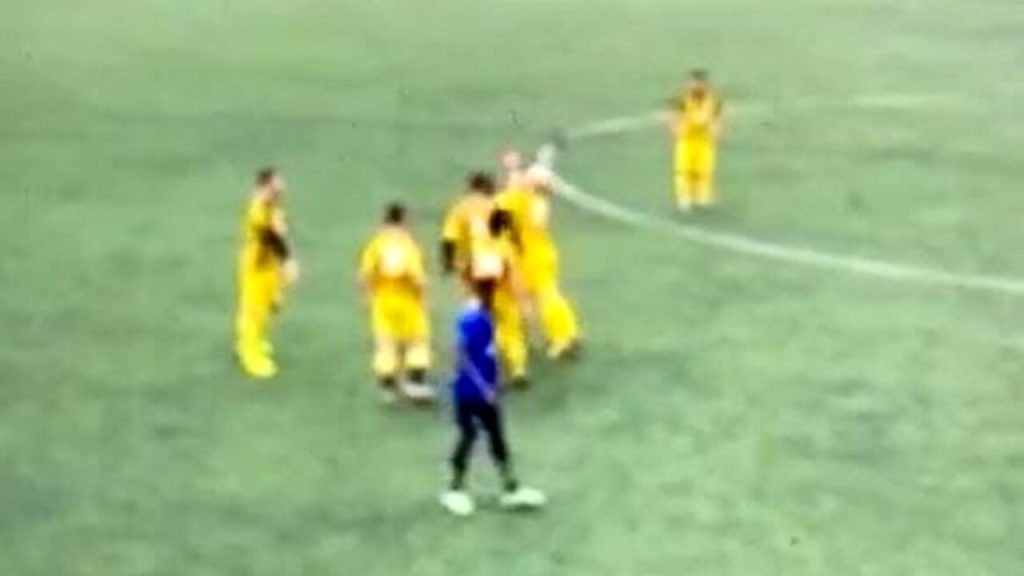 caserta litigio campo calcio