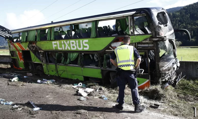 Incidente Austria bus Berlino Trieste