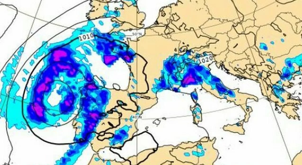 tempesta atlantica italia previsioni temporali grandinate
