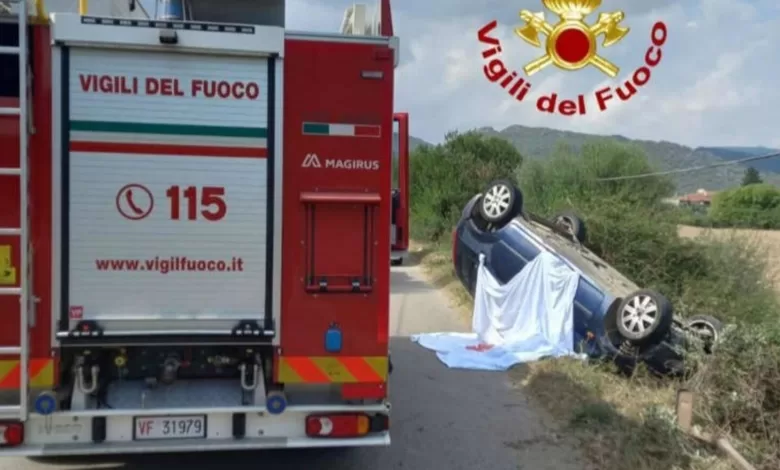 Incidente sardegna morto Gasparino Casu