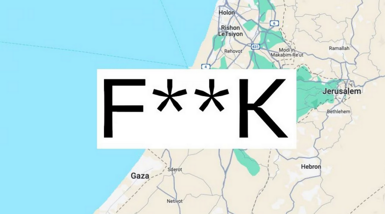 Google Maps, apparsi insulti a Israele al posto dei nomi delle città