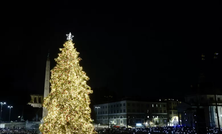 Roma albero Natale